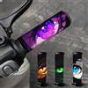 NONE 2 pezzi adesivi moto stile anime cool eye impermeabili antiscivolo resistenti al sole per biciclette scooter grip decorazione stile JDM