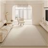 NONE Tappeto da soggiorno minimalista di lusso color crema Tappeto di grandi dimensioni per divano camera da letto decorazioni per la casa