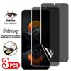 NONE 3 pezzi protezione schermo anti-spia per Realme GT2 Pro GT Globa Neo Flash GT2 Explorer Master Edition privacy idrogel