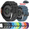 NONE Cinturino Sportivo in Silicone da 22mm 26mm per Garmin Fenix E 8 7 7x 6 6x Pro 5 5x Puls, Cinturino QuickFit per Tactix7 Descent Mk3i G2