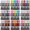 Mtssii Set di 6 Smalti Gel Glitter Riflettenti, Fluorescenti Aurora, Semipermanenti, Soak Off, Gel UV, Forniture per Unghie Fai da Te