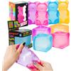 NONE Schylling Needoh Nice Cube: Cubo Sensoriale Antistress per Ansia, Concentrazione, ADHD e Gadget Calmante da Scrivania