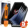 NONE 1-5 pezzi Anti-Spy per Samsung S23 FE S23 Plus S20 FE S23 S22 Vetro temperato anti-polvere per la privacy Nessun sblocco con impronta digitale Facile installazione