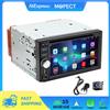 MOPECT Autoradio 6.2 Pollici Wireless con Carplay e Android Auto, Doppio DIN, Lettore CD/DVD, AUX, FM, Bluetooth, USB, MP5, Mirror Link