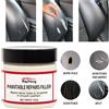homonth 20/60ml Pasta Riparatrice Naturale per Pelle, Composto per Riparazione Auto Pelle, Crema Restauratrice Verniciabile per Strappi, Crepe e Fori