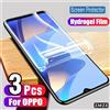 ZMZE Pellicola idrogel da 3 pezzi per OPPO A6 Pro A58 A96 Pellicola antigraffio ad alta definizione anti-impronta digitale per OPPO Reno 15 14 13 12 11 F Pro
