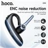 HOCO E90 ENC Auricolare Bluetooth Wireless con Riduzione del Rumore, Cuffie Monoauricolari per Guida a Mani Libere e Business