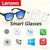 Lenovo Occhiali Smart AI Lenovo con Traduzione AI, Fotocamera HD 8MP, Riprese 4K, Chiamate Bluetooth, Registrazione Audio, Musica - Nuovi Occhiali da Sole Smart 2026