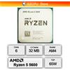 AMD R5 5600 Nuovo Ryzen 5 5600 3.5 GHz CPU 6-Core 12-Thread 7NM L3=32M 100-000000927 Socket AM4