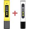 NONE Misuratore TDS 0-9990ppm, Misuratore PH Digitale 0.01 PH, Tester Acqua di Alta Precisione a Penna, Misuratore TDS&PH 0-14 PH LCD PPM, Tester per Acquario e Filtro