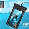 VORTNGLE 360 ° Custodia Impermeabile Universale per Telefono con Airbag a Copertura Totale per Nuoto, Compatibile con iPhone 17 16 15 14 Xiaomi Huawei e Altri Accessori