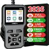NONE Strumento Diagnostico V500, Lettore di Codici Motore con Funzione di Reset, Scanner Auto Avanzato OBDII/EOBD