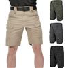 NONE Pantaloncini Cargo da Uomo 2026 Tattici Impermeabili Casual Estivi Sottili ad Asciugatura Rapida Multitasche per Allenamento Outdoor Trekking Escursionismo