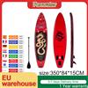 funwater Tavola da surf gonfiabile FunWater, skateboard acquatico, dimensioni 11.6'*33"*6" con tre pinne posteriori e accessori completi