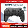 8Bitdo Controller Bluetooth 8Bitdo Pro 2 per Switch, PC, Windows 10/11, Android, iOS, Gamepad Wireless con Joystick a Effetto Hall Migliorati