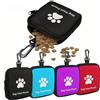 NONE 1 Pezzo Borsa Portatile per Snack per Cani 11×11×3cm, Tasca per Cibo da Addestramento per Cani da Esterno con Ganci, Borse Multifunzionali per Premi per Cani, Accessori per Animali Domestici