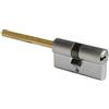 IBFM Cilindro di Sicurezza cromato con Chiave da Cantiere IBFM 2306 40 + 90 MM 130 con 5 chiavi padronali