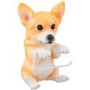 KESOTO Grazioso Porta Carta Igienica a Forma di a, Porta Carta Igienica Da Parete, Un Regalo Ideale per Il Tuo Appartamento, Corgi