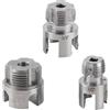 EVTSCAN Utensile per Filettare Tubi Taglio Efficiente e Pulito del Filetto PVC PPR Riparazioni Plastica Progetti per Esterni G1/2 G3/4 G1