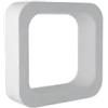 Damast Mensola porta oggetti doccia lettering O color latte
