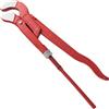 WEDO 1/2 Chiave Giratubo con Ganasce a S,Chiave Tubi Idraulici con Apertura Massima 38mm,Chiave Giratubi in acciaio CR-V,chiave idraulica regolabile da 235mm