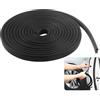 MxyVrix Profilo di Protezione Bordi in Gomma EPDM, Applicabile a Guarnizione per Porte Auto, Portelli, Angoli del Tavolo, Resistente e Autoadesivo (2mm*6m)