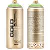 Montana Cans 285042 Spray Oro, gld400, 6020, 400 ML, Green Apple