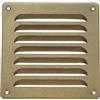 PATIKIL Copertura di Ventilazione Griglia D'Aria in Alluminio 6X6 Pollici, Griglia di Aerazione a Lamelle per Hvac per Casa Cucina Camino Bagno Parete Soffitto, Oro