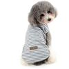 Ranphy, Camicia a Righe per Cani di Piccola Taglia, in Cotone