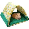 Generic Tenda per criceti, comoda e sicura, 25 x 17 x 17 cm, cuccia per conigli, cuccia per animali domestici, materiali adatti agli animali domestici, per conigli, piccoli rettili e altri piccoli compagni