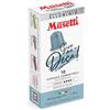 Caffè Musetti, 10 Capsule in Alluminio Compatibili con Nespresso® Miscela Deca, Intensità 4/5 con Note di Vaniglia e Frutta Secca, Qualità Arabica e Robusta, dal Gusto Inalterato