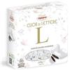 Generico Confetti Cuor Di Lettere Crispo 250g Lettera A Scelta Cuori Al Cioccolato Extra Fondente Per Confettate Matrimonio Battesimo Laurea Candy A B C D E F G I K L M N O P R S T U V W X (Lettera L)