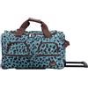 Rockland Borsone arrotolabile, Blueleopard, Taglia unica, Melbourne Hardside - Trolley espandibile con ruote girevoli