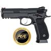 CESKA ZBROJOVKA CZ SP-01 SHADOW FULL METAL SCARRELLANTE GREEN GAS