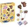 Lansay - Mini Delices - Laboratorio di Cioccolato Stitch & Angel - Kit Cioccolateria per Bambini dai 6 Anni - Crea Cioccolatini Disney con Stampi e Accessori - Idea Regalo Senza Pile e Senza Calore