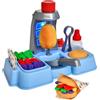 Simba Art & Fun - Set per impastare e Modellare con Impasto (3 x 80 g, 2 x 140 g con Impasto Magico), 9 Pezzi, Set di Accessori per Modellare e Giocare, a Partire dai 3 Anni in su