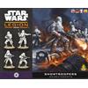 Asmodee Atomic Mass Games | Star Wars: Legion Snowtroopers | Espansione Per Gioco Di Miniature, 11 Miniature Non Dipinte, Unità Corps E Carte | 2 Giocatori