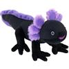 Wild Republic Cuddlekins Mini Axolotl Nero, Peluche, 20 cm, Giocattolo di Peluche, Il Riempimento è Realizzato con Bottiglie d'Acqua Riciclate