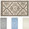 Olivo Tappeti OLIVO.shop | SARDEGNA Tappeto sardo in cotone, passatoia corridoio varie misure (BEIGE 60x110 cm)