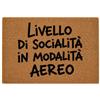 VA VIMART GRAPHIC STUDIO DIGITAL PRINT G Zerbino 40x60 cm in Fibra di Cocco - Tappeto d'Ingresso Rettangolare Personalizzabile con Testo e Immagini, fondo in lattice antiscivolo Idea Regalo per Casa Nuova (Modello 6)