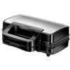 MPM MOP-43M 3 in 1 Sandwich Panini Maker, Piastre Intercambiabili, Tostapane Piastra, Waffle maker, Bistecchiera Elettrica, Grill per Carne e Pesce, Regolatore di Temperatura, 1000W