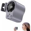 Helweet Ventilatore Da Auto Con Clip, Ventilatore da Cintura, Ventilatore Portatile Piccolo da Clip, Condizionatore D'aria Portatile con Clip per Auto, per Esterni, Viaggi e Ufficio, Estate