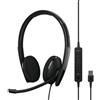 Sennheiser EPOS ADAPT 165T USB II Auricolare Cablato A Padiglione Ufficio 1000902