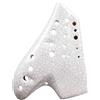No Strumento Musicale Ocarina Tripla Bianca con Tono Alto C Legend Ocarine Str3243