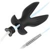 BDSMJOY Plug anale cavo con Dilatatore uretrale, Plug Anali Sexytoysys per Uomo, Giocattoli sessuali multifunzionali per Stimola l'uretra e l'ano maschile, Butt Plug Sex toys Dilatatori Anali (S)