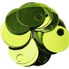 CHUYIX Paillettes 50 pezzi 20 mm grandi paillette piatte rotonde con foro con paillettes luccicanti fai da te accessori da cucito per abbigliamento, ricamo, ornamenti, gioielli, cucito, progetti