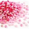 TOAOB THE ONE AND ONLY BABY TOAOB 720pz 10mm Pompon Colorati per Lavoretti Series Rosa Piccoli Pompon