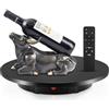 Cepolawa Piatto Girevole Elettrico Recargable 100KG 42CM, Base Girevole Elettrica de 360°, Espositore Girevole Elettric con Velocità Regolabile per Esposizione Prodotti