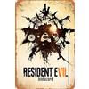 TOLANK Targa decorativa da parete, poster con scritta Resident Evil 7 Biohazard, 20,3 x 30,5 cm, vintage, decorazione artistica per bar, uomo