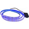 Vrabocry DC5V Button batteria alimentato 1 m UV LED striscia 3528 60 LED flessibile nastro LED TV backlight armadio luce notturna IP65 impermeabile corda nastro decorazione per la casa